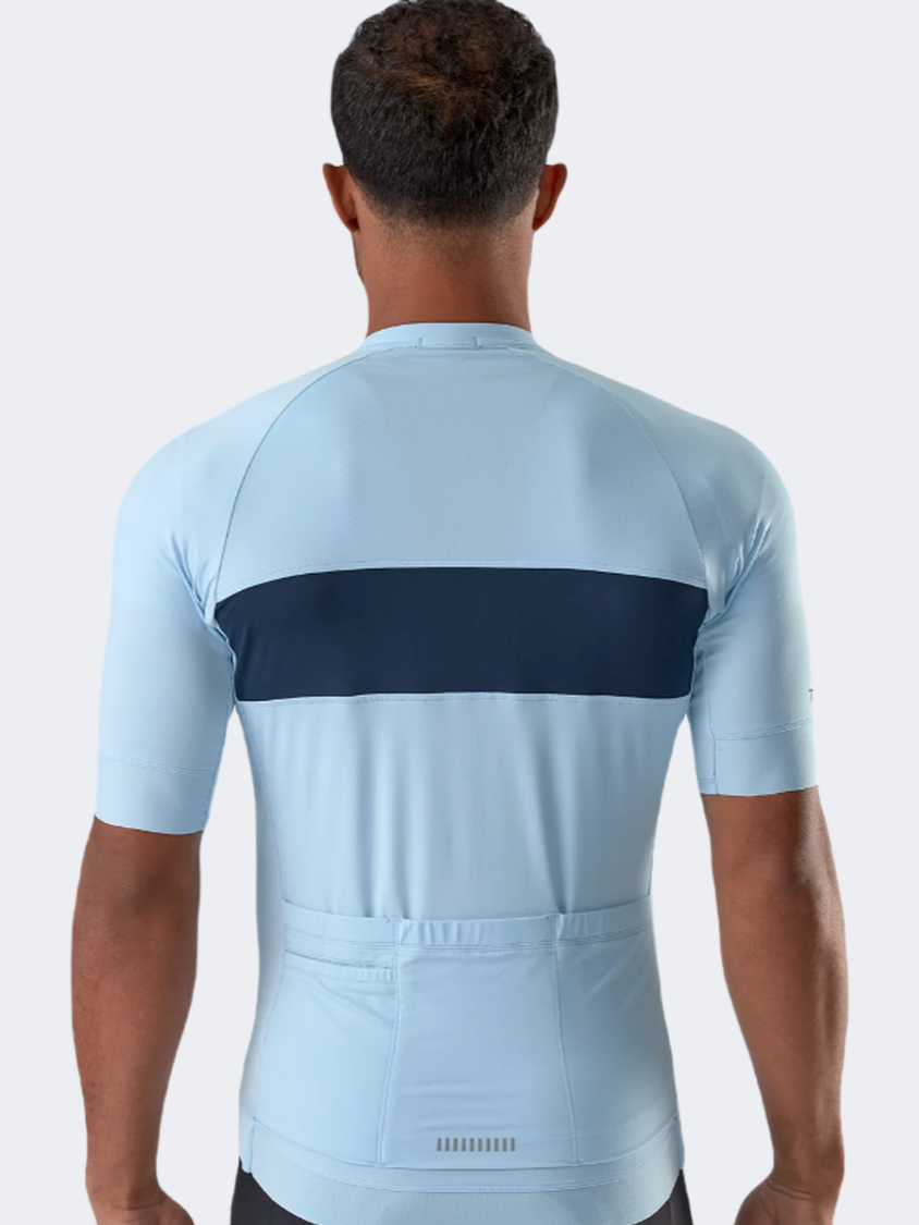 Trek Circuit Ltd Men Biking T-Shirt Light Blue/Dark Blue