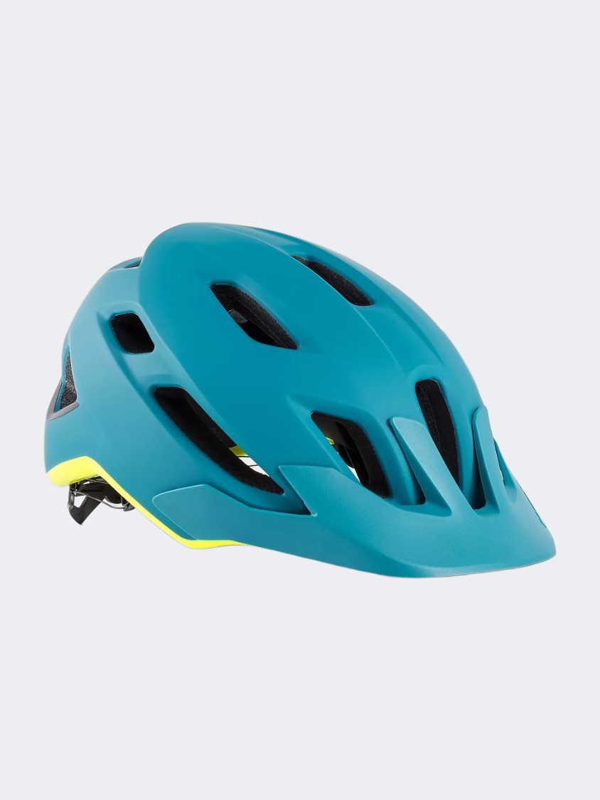 Trek Bontrager Quantum Mips Bike Helmet Teal/Volt