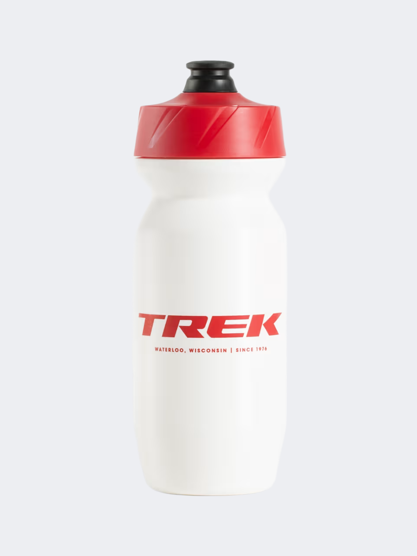 Trek 21 Oz Unisex Biking Bottle White/Red