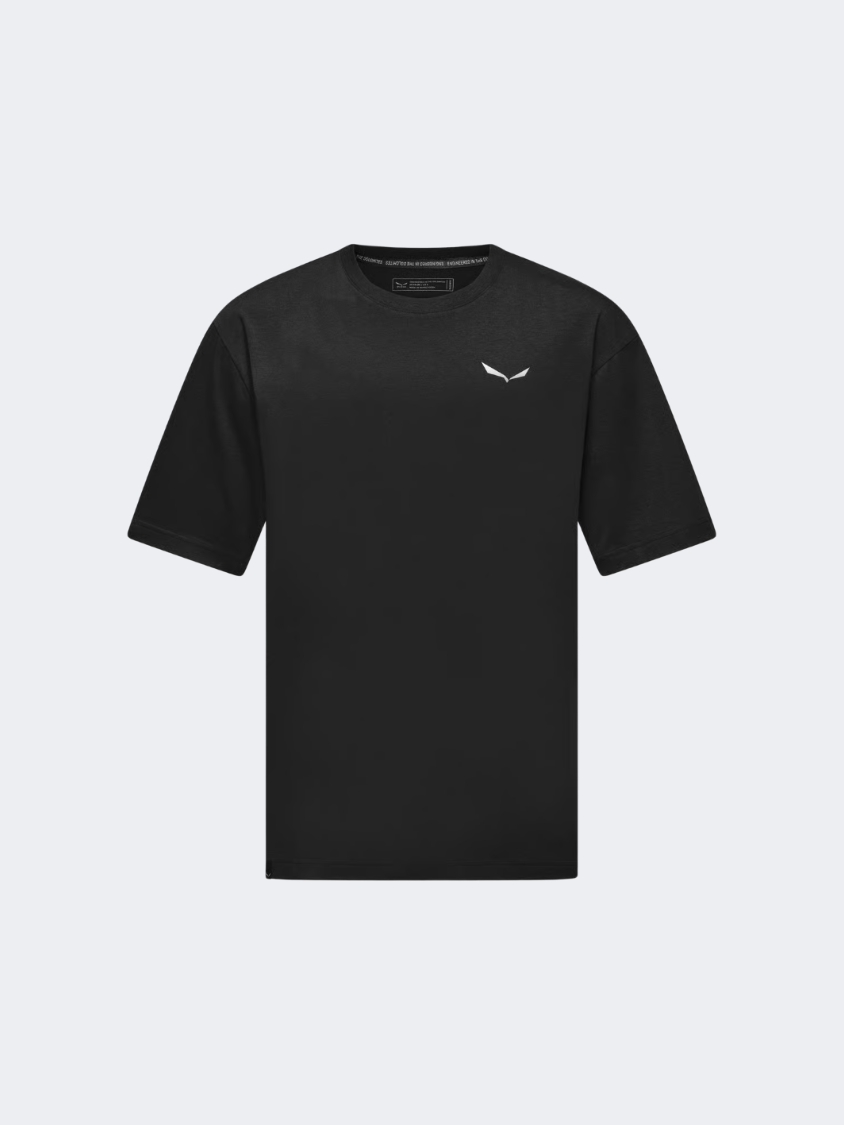 Salewa Eagle Loose Men Hiking T-Shirt Black Out