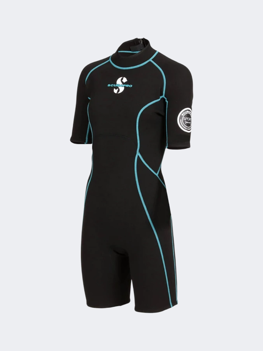 Scubapro Sport Shorty, 2Mm Diving Suit Black