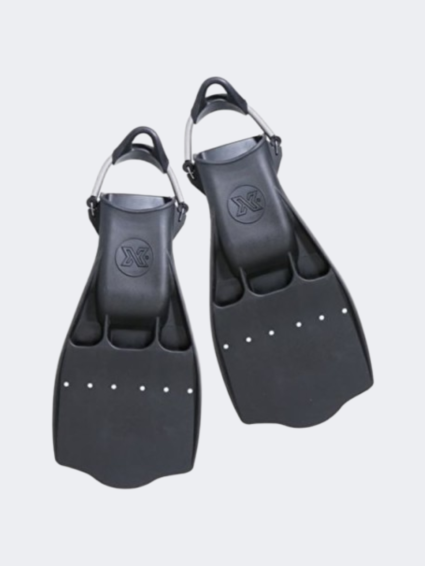 X-Deep Unisex Diving Df-003 Ex1 Fins Black Hard Fins.