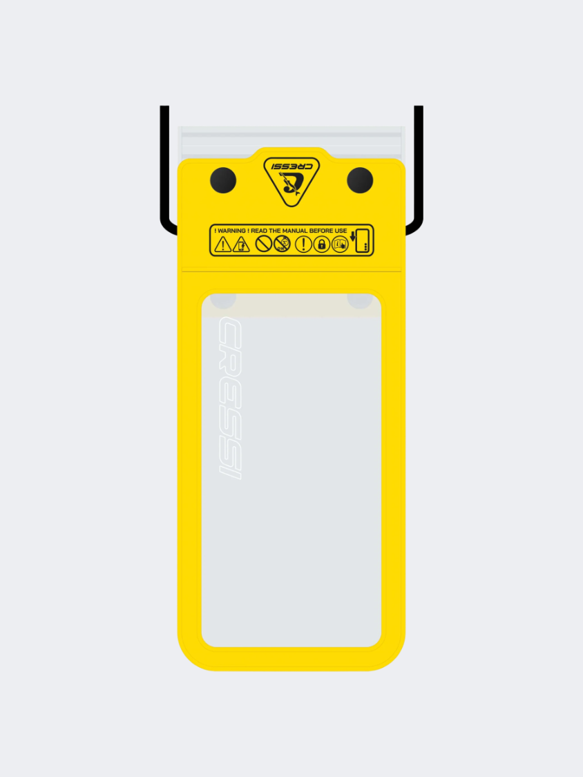 Cressi Jimmy Phone Swim Case Yellow