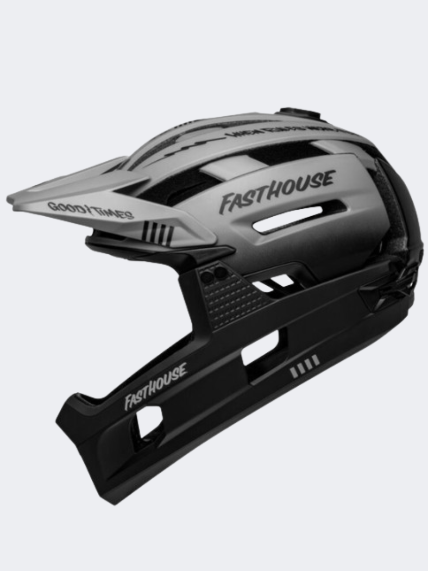 Bell Super Air R Spherical Fasthouse L Unisex Biking Protection Matte Grey/Black