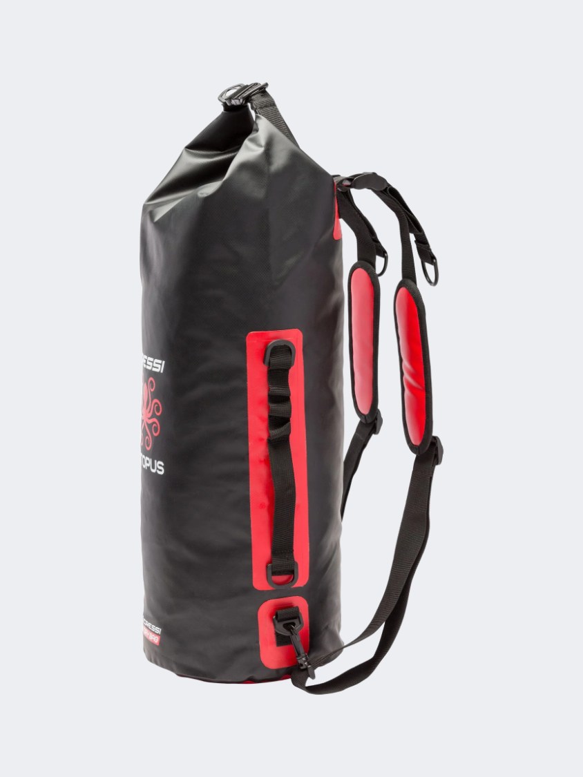 Cressi Octopus Dry Diving Bag Black/Red