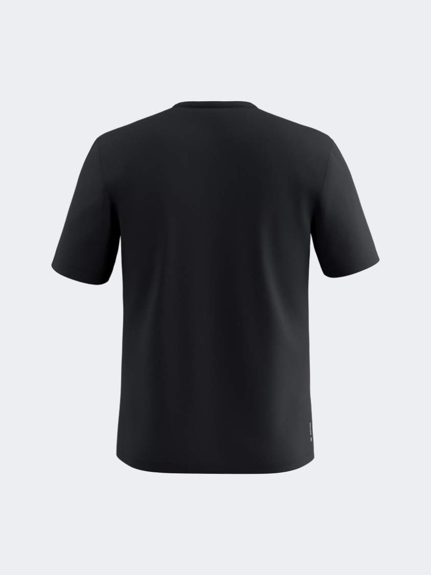 Salewa Solidlogo Dry Men Hiking T-Shirt Blackout