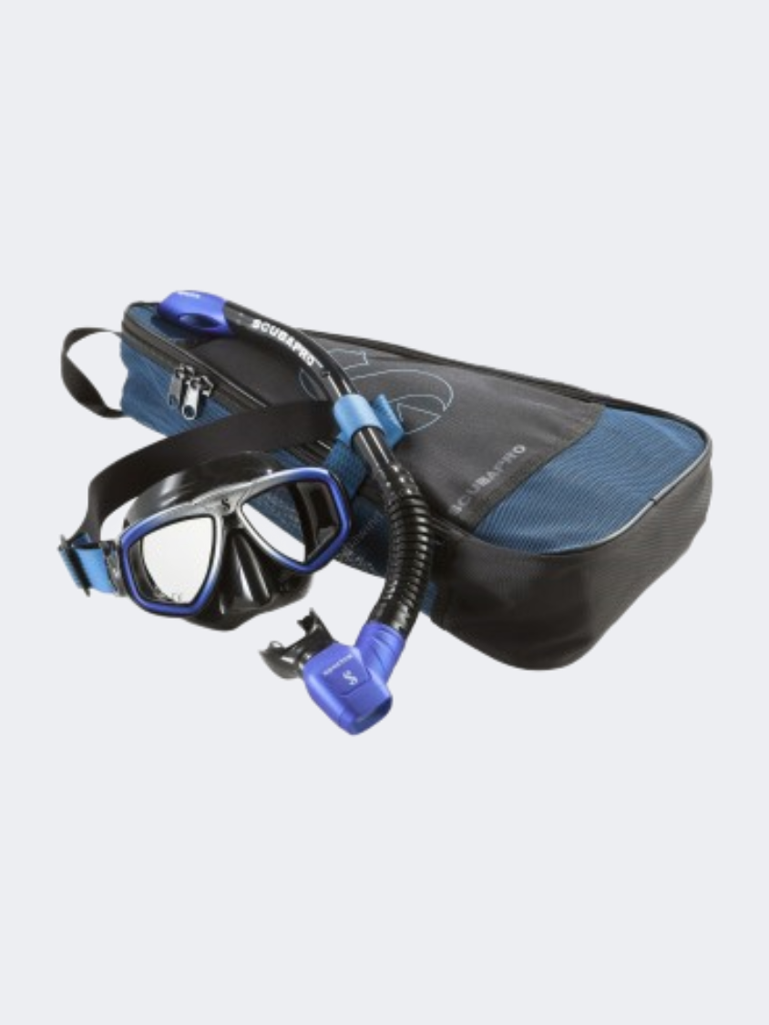Scubapro Unisex Diving 24.158.225 Zoom Evo Combo Black/Blue Mask