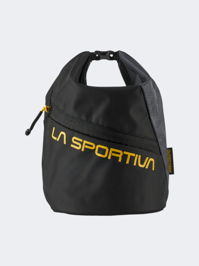 La Sportiva Granite Climbing Chalk Pot Bag Onyx/Black