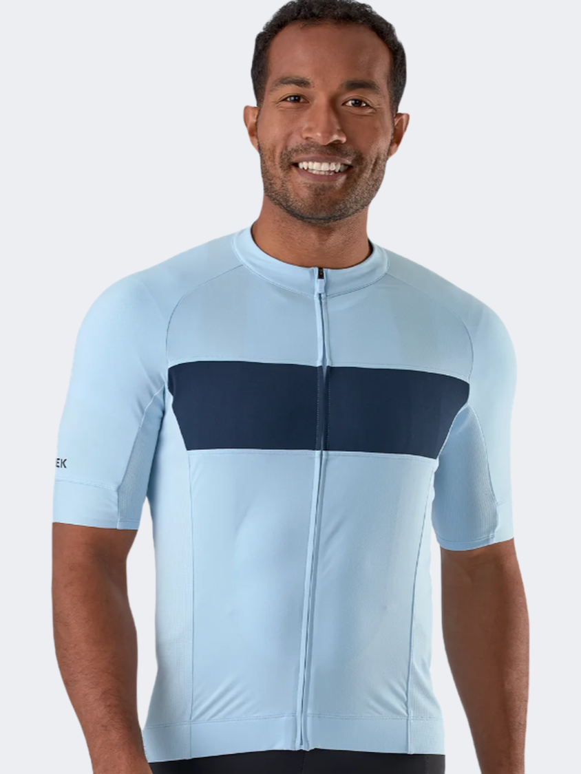 Trek Circuit Ltd Men Biking T-Shirt Light Blue/Dark Blue