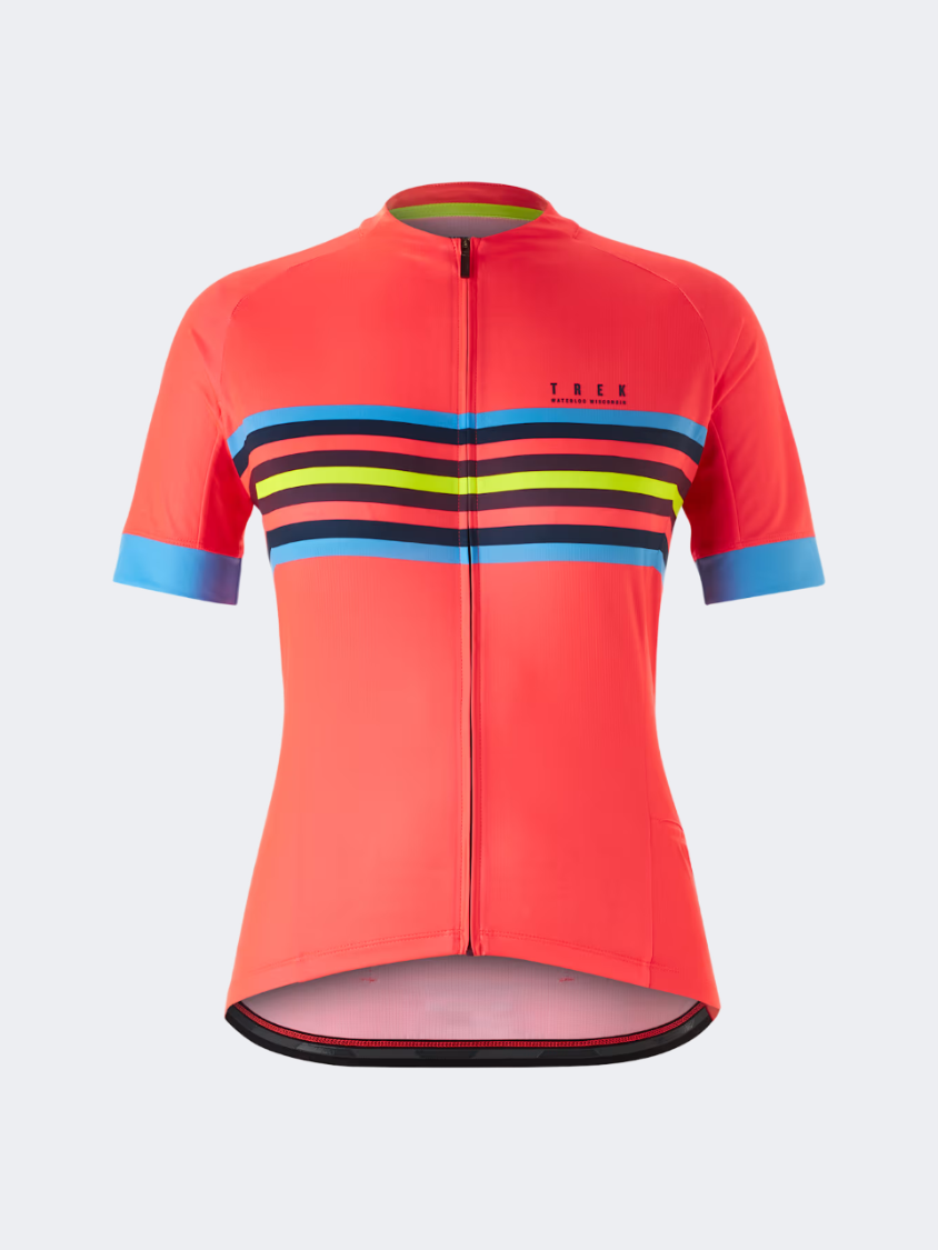 Trek Bontrager Anara Ltd Women Cycling Jersey Radioactive Coral