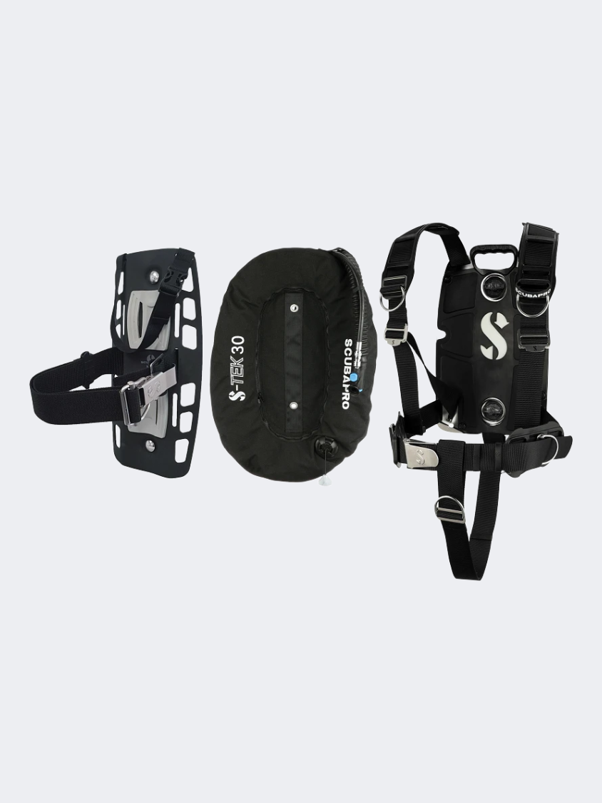 Scubapro S-Tek Pro System Package Diving Bcd Black