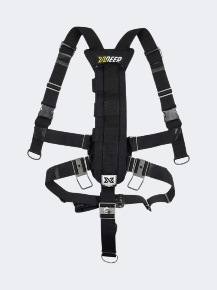 X-Deep Unisex Diving Sm-S2C-S1 Stealth 2.0 Classic Setup Full Black Set Bcd